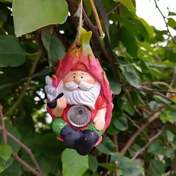 Эльфийский солнечный кулон из смолы фруктовый эльф фигурка декор с отверстием для подвешивания сад Pitaya