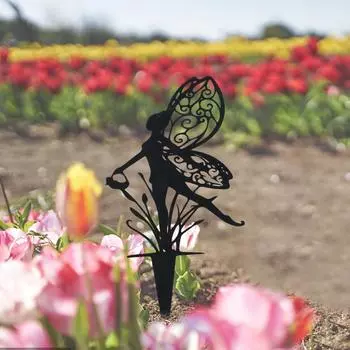 Эльфийское напольное украшение, настенное украшение, металлические настенные инструменты, скульптура, настенное художественное украшение, внутреннее и наружное украшение для дома