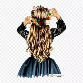 Эльза Фуше рисунок книги по искусству утюг на теплопередаче печать виниловые нашивки наклейки для одежды DIY аппликации моющиеся нашивки