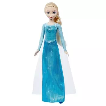 Эльза поет песню Let It Go It в течение 30 секунд и HWB45 Disney/Frozen (Петь весело! кукла) ~Как есть~ [Кукла-одевалка/кукла] [3 шт.]