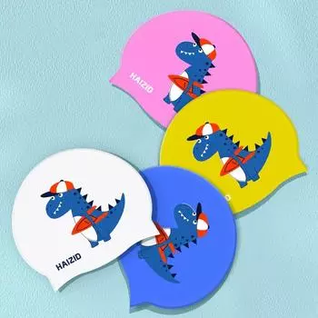 Эластичная детская шапочка для плавания, водонепроницаемая купальная шапочка, шапочка для водного спорта, детская шапочка для плавания, пляж style 13