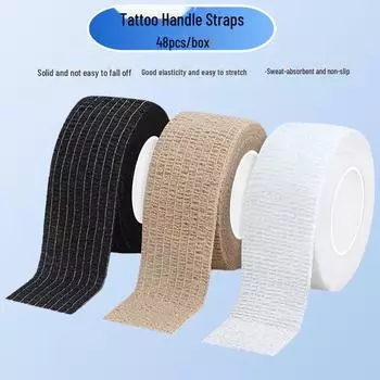 Эластичная камуфляжная нескользящая повязка на палец - 2,5 см x 4,5 м, самоклеящаяся повязка для захвата татуировки Camouflage Random