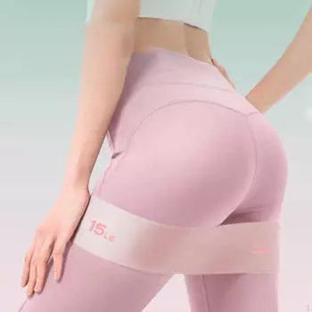 Эластичная лента для йоги и фитнес-тренировок Loop Thigh Squats Blue 25LB