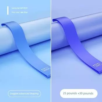Эластичная лента Фитнес Бедро Женский Мужской Эластичное силовое кольцо Натяжение Лента сопротивления Силовые тренировки Приседания Удобный гаджет Ремень для йоги 66 Advanced Shaping [2 Combination] 25 lb +30 lb