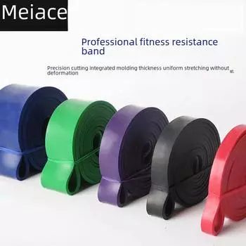 Эластичная лента сопротивления из латекса TPE премиум-класса для йоги и фитнеса — идеально подходит для плеч, спины, бедер
