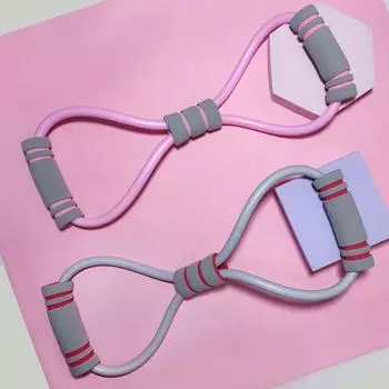 Эластичная лента сопротивления, отличная высокая эластичность, портативная йога, тренажерный зал, фитнес, бытовые принадлежности серый