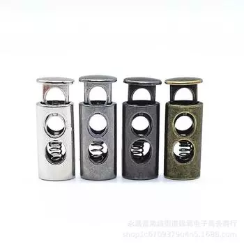 Эластичная металлическая пряжка для шнурков и завязок: Идеально подходит для подгибов толстовок и штанин брюк. 26mm9mm Long Oval Antique Bronze