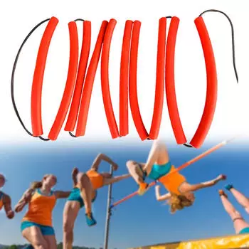 Эластичная перекладина для прыжков в высоту с эластичным тросом, перекладины для прыжков на шесте на открытом воздухе