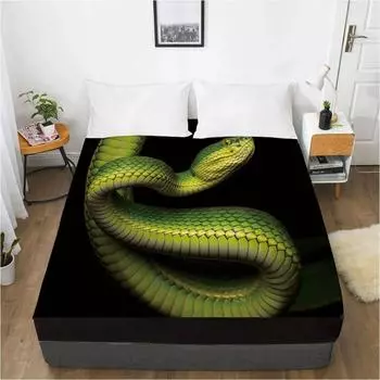 Эластичная простыня с резинкой 150x200/180/200/160x200, наматрасник, покрывало на кровать 135x200 Deep 30cm