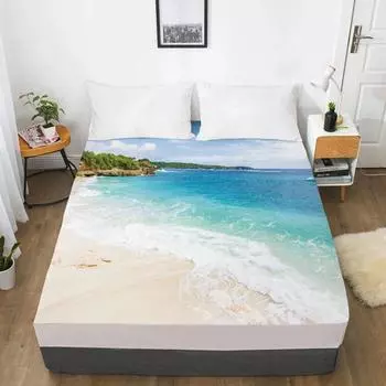 Эластичная простыня с резинкой 160x200/180/200/150x200, наматрасник, 1 шт. 135x200 Deep 30cm