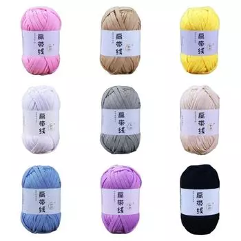 Эластичная пряжа для вязания крючком своими руками Толстая пряжа для вязания крючком Ковры Пряжа Шарфы Шапки