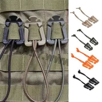 Эластичная пряжка для подвешивания веревки, пряжка для отделки лямки, зажим для обмотки, зажим для ленты для хранения One Size