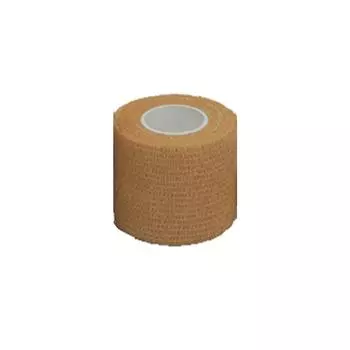 Эластичная самоклеящаяся нетканая повязочная лента для оказания первой помощи, 4,5 м 5cm чёрный