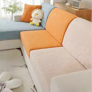 Эластичная шапка для дивана, пылезащитная, простая и модная, чехол для дивана, универсальный универсальный чехол, универсальный чехол на все времена года S