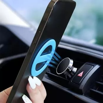 Эластичная силиконовая ручка для телефона, ультратонкий ремешок-держатель для ручного зарядного устройства S4j8, петля для телефона Ph Magneti D3B5 black-Straight