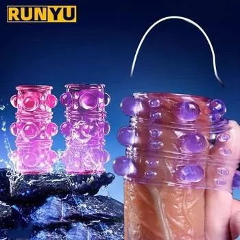 Эластичное кольцо для пениса, кольцо для задержки эякуляции, секс-игрушки для мужчин, массаж точки G, товары для взрослых, увеличение эрекции пениса 1pc