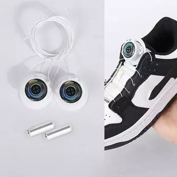 Эластичные автоматические вращающиеся пряжки для обуви, креативные бесплатные шнурки для обуви, стильные шнурки для кроссовок для взрослых style 1