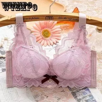 Эластичные бока, удобное нижнее белье, женские бюстгальтеры без ободков для груди, бюстгальтер с подтяжками для маленькой груди, женское нижнее белье с микрорегулировкой 42/95C