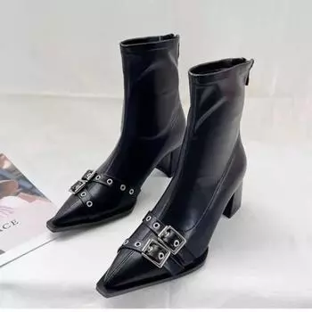 Эластичные ботиночки-тобилло-де-пунтиагуда для женщин с красивыми женскими дизайнерами 35