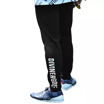 Эластичные брюки для гольфа, высококачественный дизайн, стильный спортивный функциональный узор, простой [DIVINER GOLF] для мужчин (XXL, Черный) чёрный