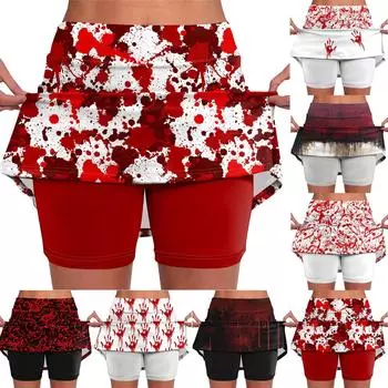 Эластичные брюки-кюлоты для йоги для женщин, спортивные шорты с принтом, легкие узкие бегуны с высокой талией XL чёрный