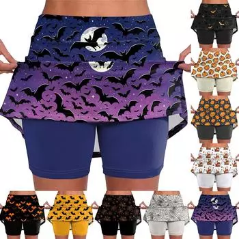 Эластичные брюки-кюлоты для йоги для женщин, спортивные шорты с принтом, легкие узкие бегуны с высокой талией XXXXL бежевый