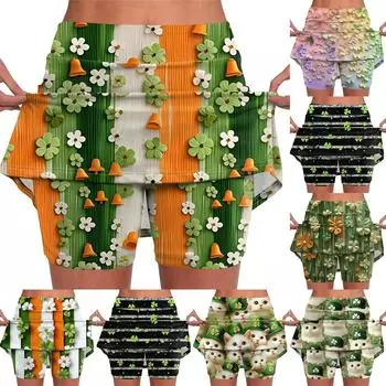 Эластичные брюки-кюлоты для йоги для женщин, спортивные шорты с принтом, легкие узкие однотонные бегуны с высокой талией XXXL зелёный