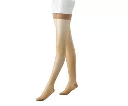 Эластичные чулки Terumo Jobst Ultra Sheer 20 с чувствительным шелковистым бежевым цветом M (Чулки Захват) JP-U20TMSV