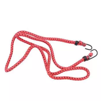 Эластичные крючки для банджи-шнура, веревочные стяжки для велосипеда, ремень для багажника на крышу, багажа One Size красный