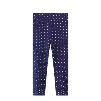 Эластичные леггинсы для малышей и детей - Носить на улице 100 темно-синий