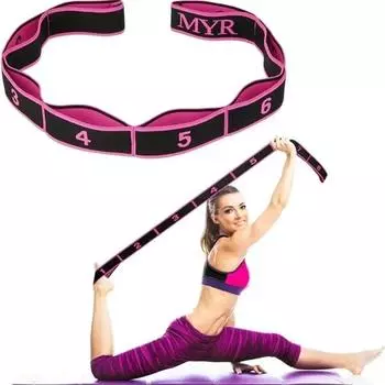 Эластичные ленты для йоги, растягивающие ленты для взрослых, латинские танцы, гимнастика, пилатес, фитнес-резинки для растяжки мышц