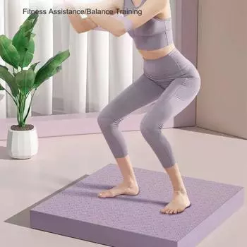 Эластичные наколенники для лодыжек, складной коврик для упражнений на равновесие, коврик из пеноматериала для йоги, пикников на открытом воздухе