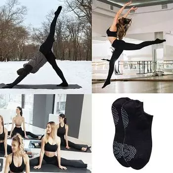 Эластичные носки-лодочки, противоскользящие противоскользящие носки, высококачественные носки для йоги, йоги хаки