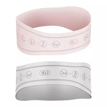 Эластичные резинки для попки, нескользящие резинки для фитнеса, оборудование для йоги 15LBS розовый