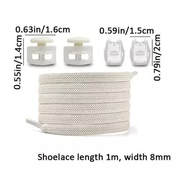 Эластичные шнурки, пружинные застежки, шнурки, плоские резинки, шнурки для кроссовок, детские, взрослые, ленивые шнурки