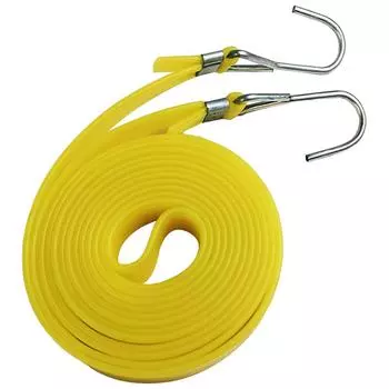 Эластичные шнуры 2,5 м/4 м с крючками, плоские эластичные веревки, латексные аксессуары для мототехники. 2.5M