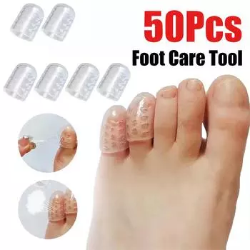 Эластичные силиконовые накладки на носки, антифрикционные, дышащие, защита для пальцев ног, предотвращает появление мозолей, защита для пальцев ног, уход за ногами 2pcs