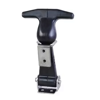 Эластичные стальные застежки капота Т-образная ручка-защелка Гибкие резиновые застежки-застежки Простая установка для ящика с инструментами и двигателя транспортного средства