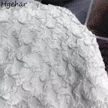 Эластичные ткани, черные складки, материалы для одежды, сделай сам, ручная работа, ткань для платья, корейский дизайн, элегантные швейные аксессуары 145x50cm чёрный