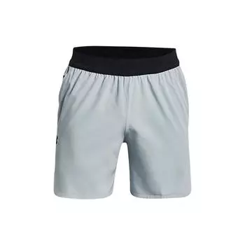 Эластичные тканые шорты с завязками Under Armour с логотипом, мужские брюки, синие 1376782-465 M