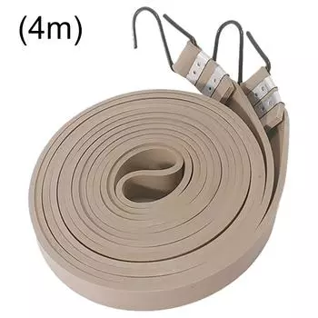 Эластичные тросы с крючками из латекса для мотоцикла, велосипеда, багажа( (4M)