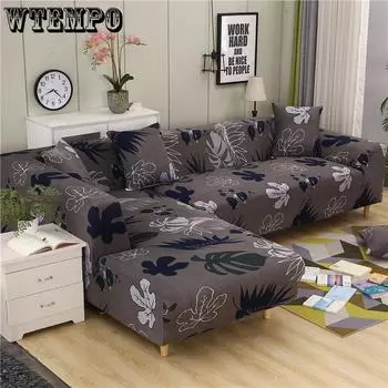 Эластичный эластичный чехол для дивана в гостиной 1/2/3/4 сиденья чехол для дивана эластичный L-образный чехол для дивана 1seat 90-140cm