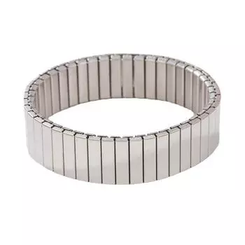 Эластичный браслет из нержавеющей стали, легкий браслет шириной 16 мм, мужской широкий браслет по индивидуальному заказу