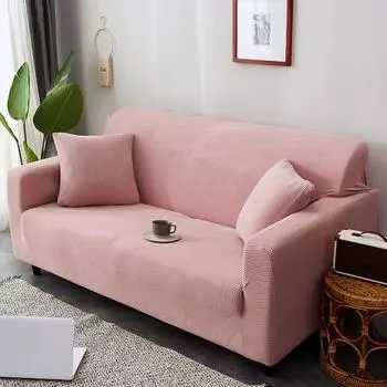 Эластичный чехол для дивана из кукурузного бархата, утолщенный универсальный универсальный чехол для дивана, полностью покрытый комбинированный диван, полотенце, подушка для дивана 90~140cm
