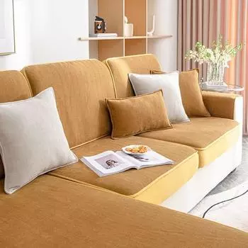Эластичный чехол для дивана из синели, новая нескользящая подушка для дивана, универсальный чехол для четырех сезонов, устойчивый к царапинам 35*70cm