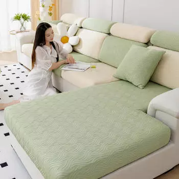 Эластичный чехол для дивана, летний всеобъемлющий универсальный водонепроницаемый диван, шикарный простой летний коврик, подушка 20-25*60-80*5-15cm