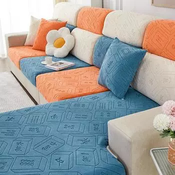 Эластичный чехол для дивана, полностью завернутый чехол, новый, против царапин, универсальная нескользящая подушка для четырех сезонов, утолщенный диван S