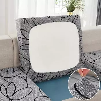 Эластичный чехол для дивана с принтом, мягкий дышащий тканевый чехол для стула с домашними животными, защита для детской мебели для гостиной, моющийся чехол Normal Size (S)-1PC