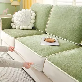 Эластичный чехол для дивана, универсальный нескользящий чехол для диванной подушки, тканевый чехол для диванной подушки, чехол для сиденья, универсальный чехол на четыре сезона 60*60