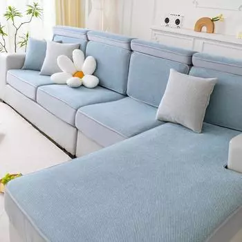 Эластичный чехол для дивана, универсальный нескользящий чехол для диванной подушки, тканевый чехол для диванной подушки, чехол для сиденья, универсальный чехол на четыре сезона 60*60